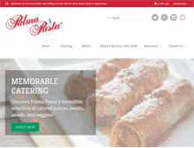 Tablet Screenshot of palmapasta.com